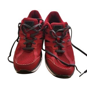 Nike Dual‎ Fusion Red Running Shoes Sneakers Kids Size 4Y